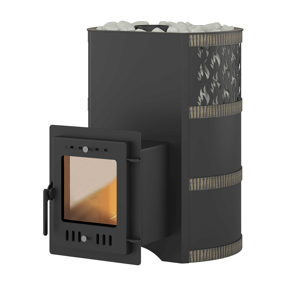 Печь для бани Везувий Лава 22 (210) «М» - 0min