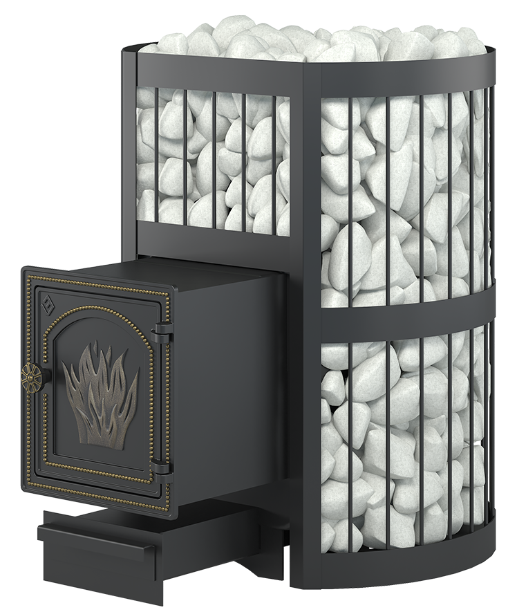 Печь для бани Везувий Легенда Стандарт 28 (ДТ-4) - 0min