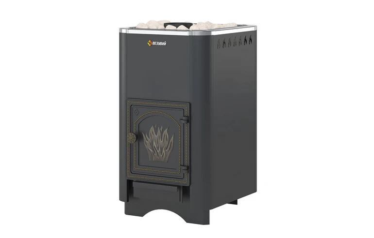 Печь для бани Везувий Русичъ 22 антрацит (ДТ-4) без выноса