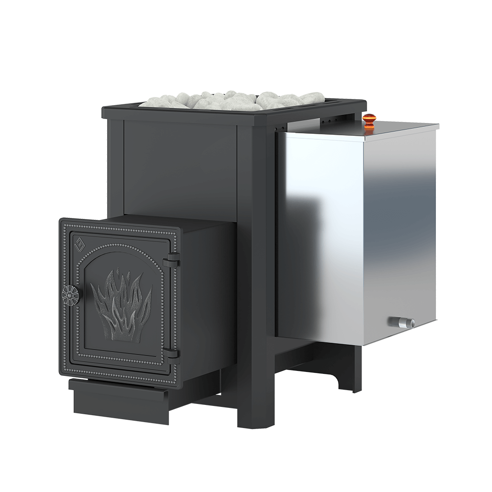 Печь для бани Везувий Русичъ «АКВА» 16 антрацит (ДТ-4) - 0min