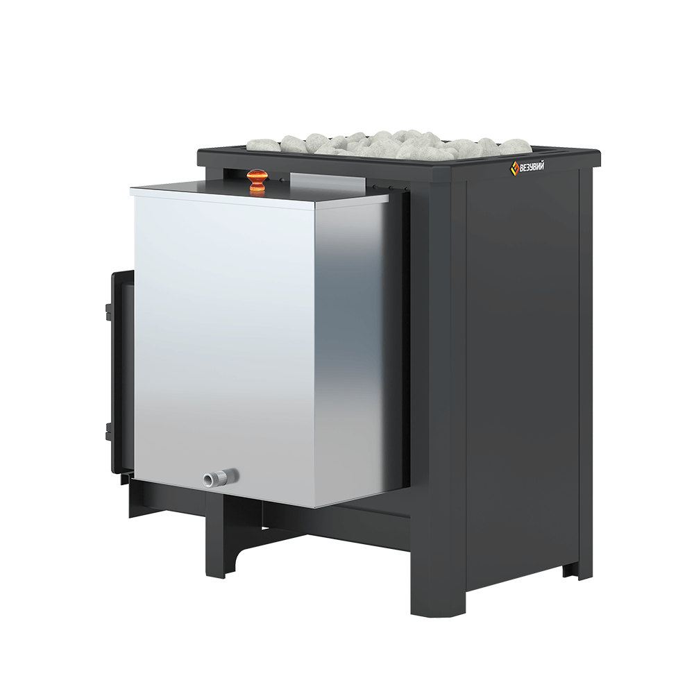 Печь для бани Везувий Русичъ «АКВА» 16 антрацит (ДТ-4) - 1min