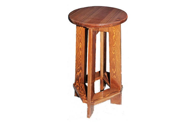 Табурет барный из Лиственницы