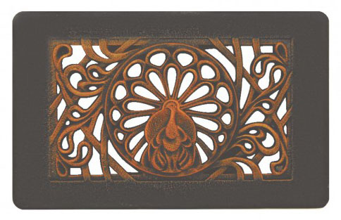 Решетка вентиляционная каминная РВ-1-2 (250х140) - 0min