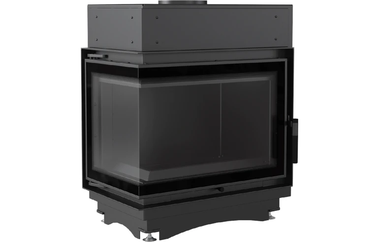 Каминная топка Maja 12 угловая с водяным контуром (MAJA/PW/BS)