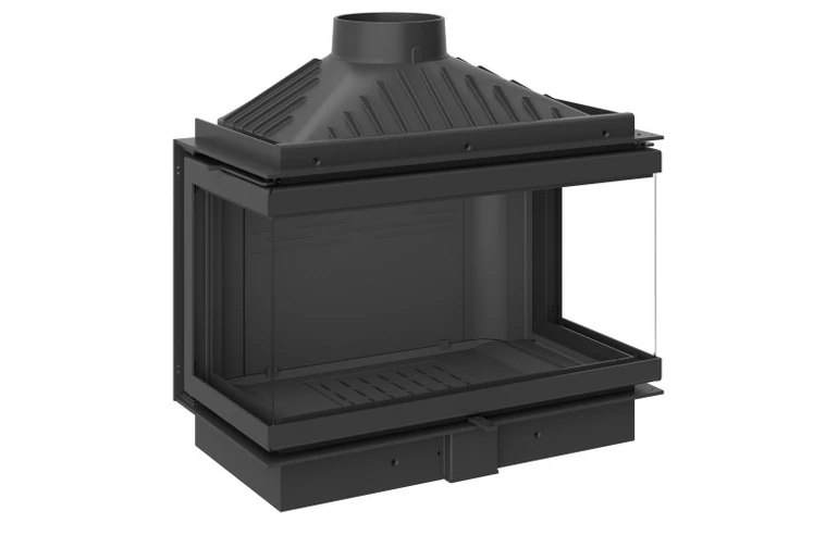 Каминная топка KFD ECO MAX 7 3F standard трехсторонняя