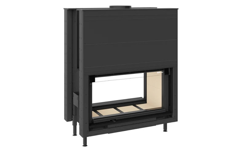Каминная топка KFDesign LINEA DF H 1180 4.0