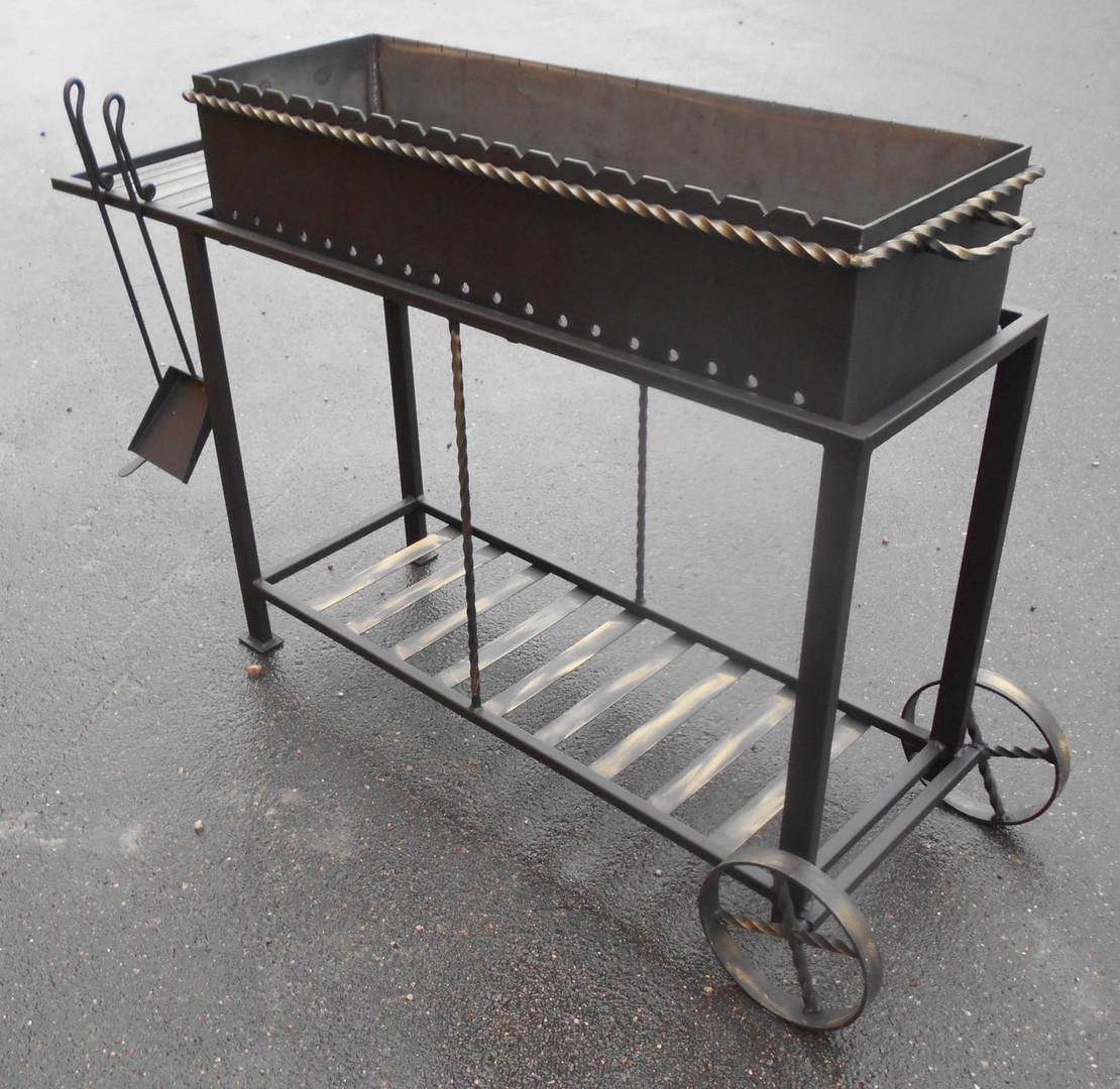 Мангал СТАНДАРТ-3-100, сталь 5 мм - 0min