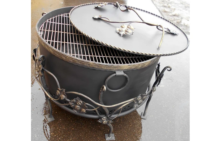 Мангал-Кострище ВЕЛИКАН, сталь 5 мм