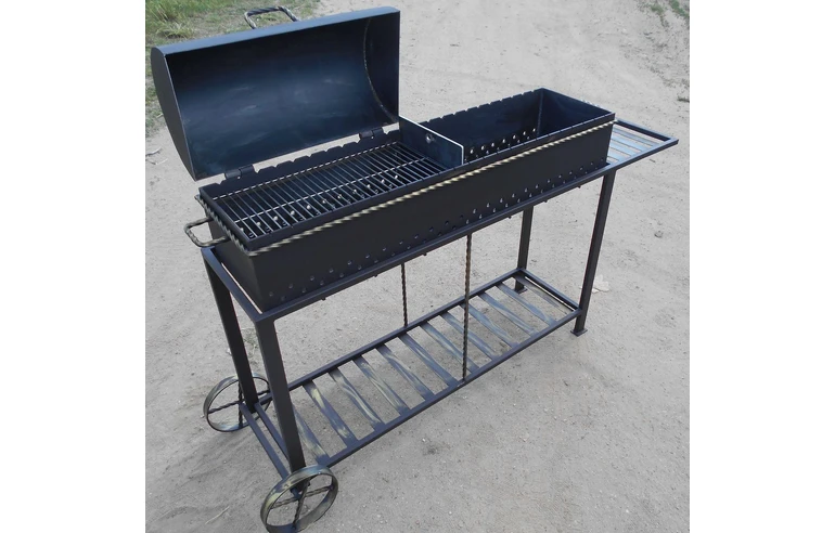 Гриль-барбекю-мангал Комби-Long ,сталь 5 мм