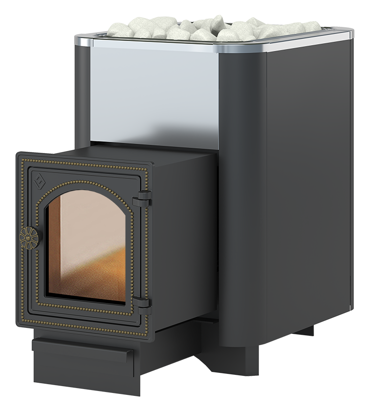 Печь для бани Везувий Сенсация 16 антрацит (ДТ-4С) - 0min