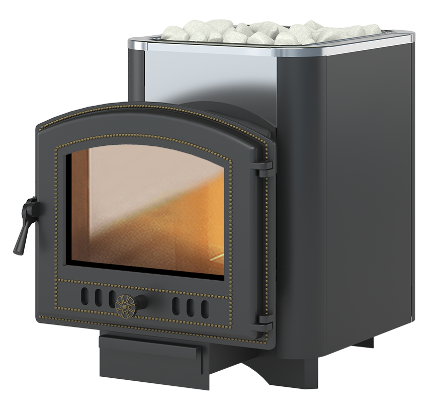 Печь для бани Везувий Сенсация 16 антрацит (224) - 0min