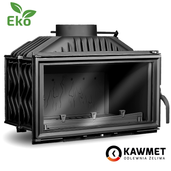 Каминная топка Kawmet W15 STANDARD 9,4 кВт EKO - 1