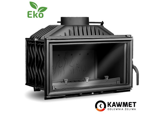 Каминная топка Kawmet W15 STANDARD 9,4 кВт EKO - 1min