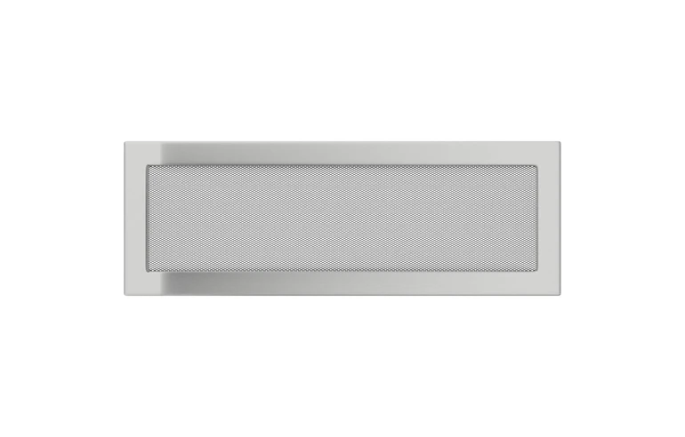 Решетка вентиляционная Стальная шлифованная 17x49