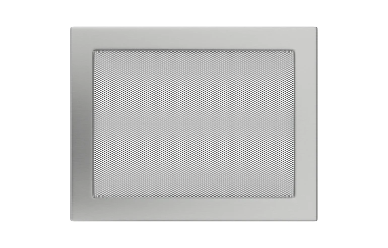 Решетка вентиляционная Стальная шлифованная 22x30