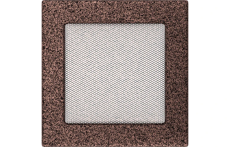 Решетка вентиляционная Медная 17x17