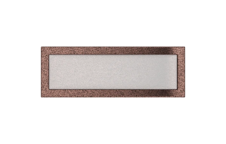 Решетка вентиляционная Медная 17x49