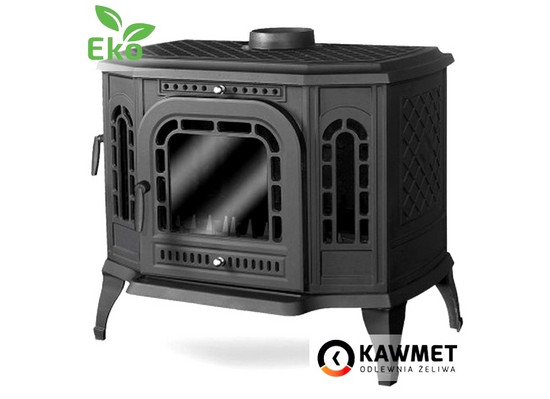 Чугунная печь KAWMET P7 - 10,5 кВт ECO - 1min