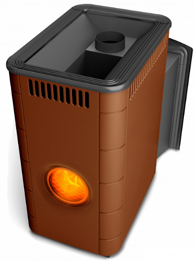 Печь для бани Термофор Аврора Inox Витра Иллюминатор терракота - 0min