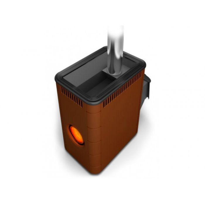 Печь для бани Термофор Аврора Inox ДА Иллюминатор терракота - 0min