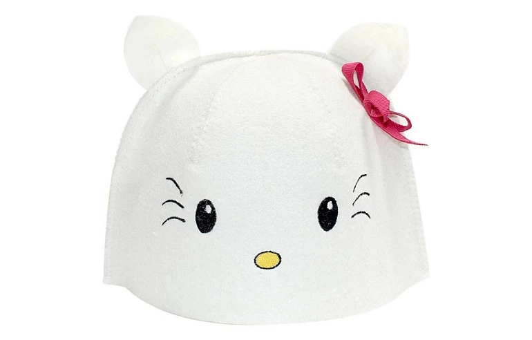 Шапка с вышивкой (детская) Китти