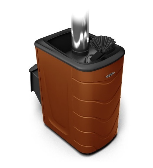 Печь для бани Термофор Гейзер Супер Inox ДА ЗК терракота - 0min