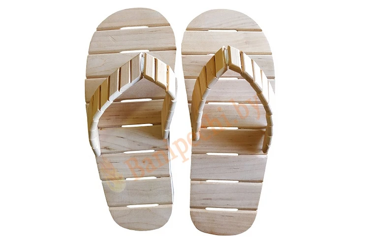 Тапочки для бани (ольха)