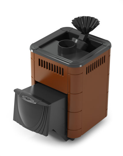 Печь для бани Термофор Гейзер Микра 2017 Inox ДА ЗК терракота - 0min