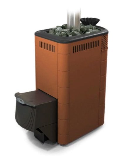 Печь для бани Гейзер Супер XXL Inox ДА ЗК терракота - 0min