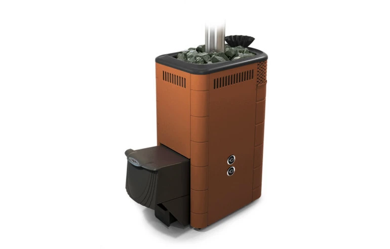 Печь для бани Гейзер XXL 2017 Inox ДА ЗК ТО терракота