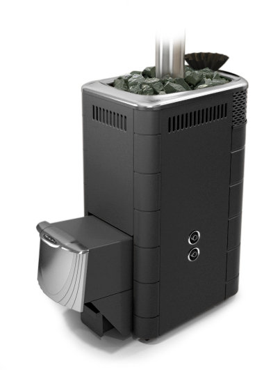 Печь для бани Гейзер XXL 2017 Inox ДН ЗК ТО антрацит - 0min