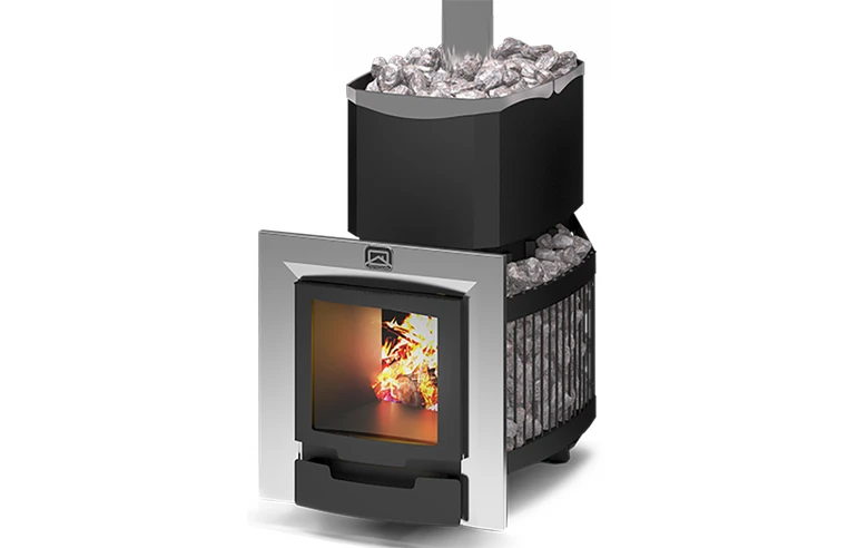 Печь для бани Теплодар Русь-сетка 18 Л Панорама