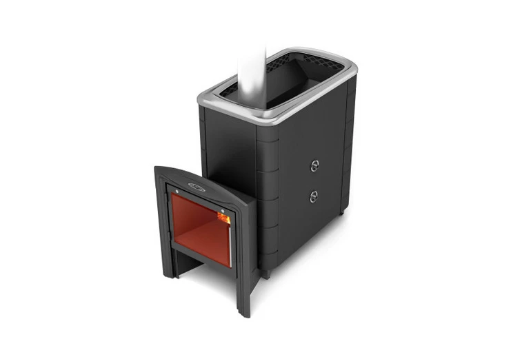 Печь для бани Термофор Тунгуска XXL 2013 Inox Витра ТО антрацит