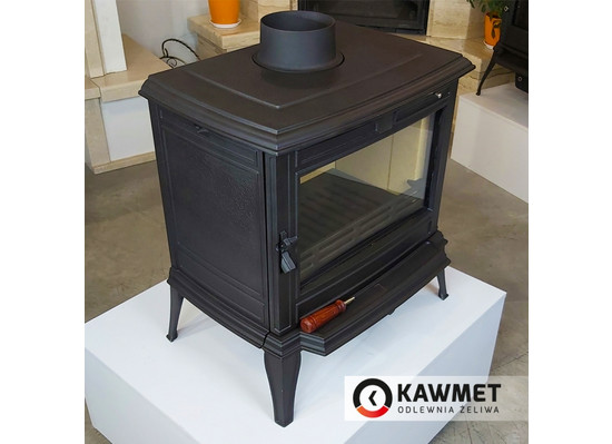 Чугунная печь KAWMET Premium S11 (8,5 кВт) - 6min