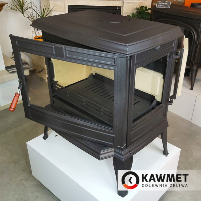 Чугунная печь KAWMET Premium S12 (12,3 кВт) - 6