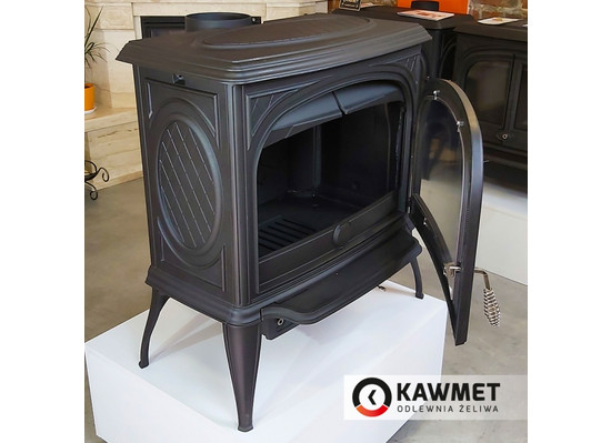 Чугунная печь KAWMET Premium S6 (13,9 kW) - 3min