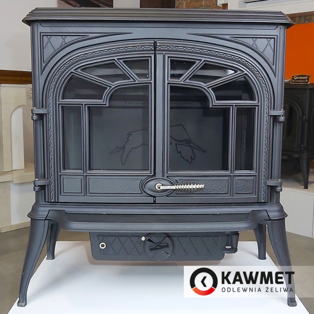 Чугунная печь KAWMET Premium S10 (13,9 кВт) - 3min