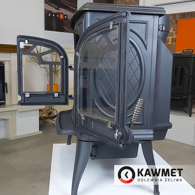 Чугунная печь KAWMET Premium S10 (13,9 кВт) - 9min