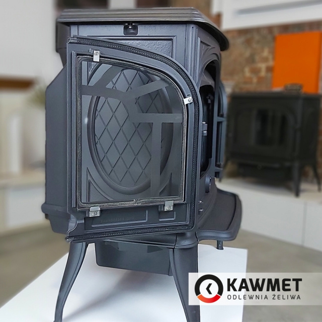 Чугунная печь KAWMET Premium S10 (13,9 кВт) - 10min