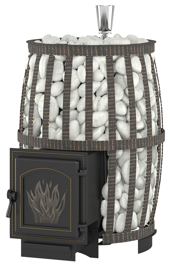 Печь для бани Везувий Легенда Русский пар ковка 18 (271) - 0min