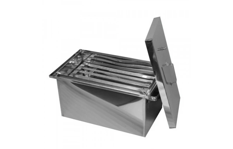 Коптильня нержавейка большая (250*300*600мм)