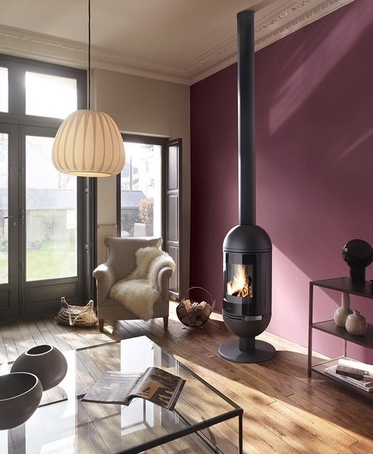 Печь-камин Invicta ALTAIS, 6 kW - 1min