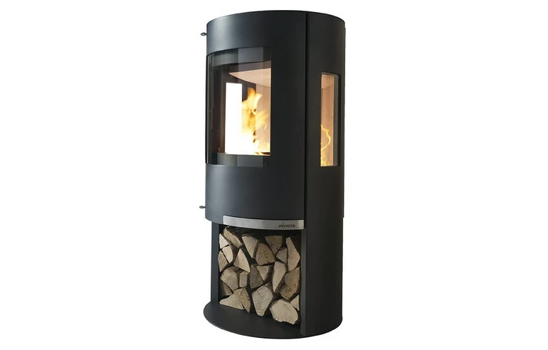 Печь-камин Invicta ONSEN 3 COTES VITRES, 6 kW