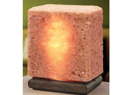 Соляная лампа из Крымской Розовой соли - 0min