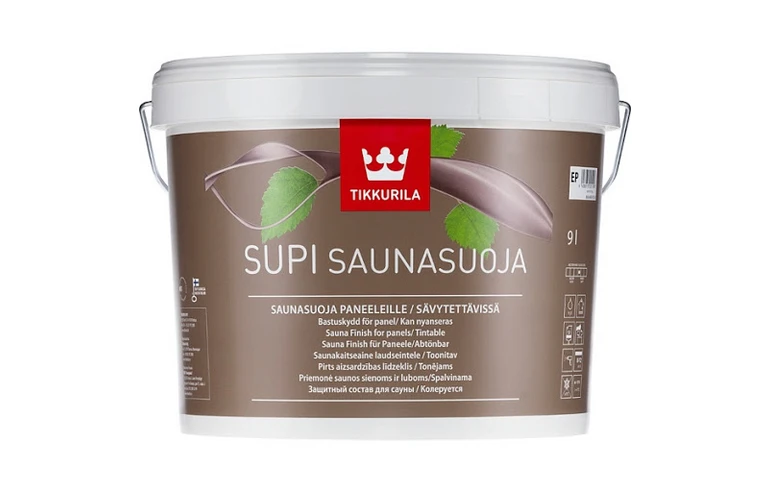 Защитный состав для стен Supi Saunasuoja 9 л.