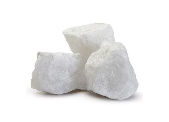 Камни для бани Белый кварц колотый , 10 кг