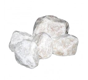 Камни для бани Белый кварц, обвалованный мелкий, 10 кг - 0min