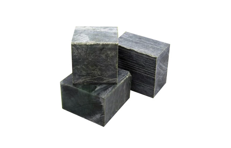 Камни для бани Нефрит кубики, 10 кг