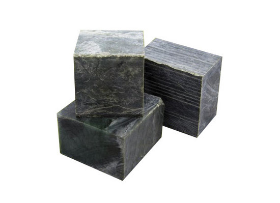 Камни для бани Нефрит кубики, 10 кг