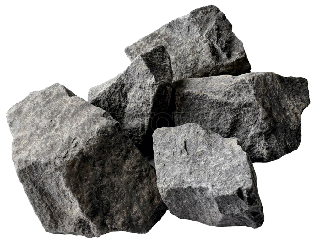 Камни для бани Базальт Колотый, 20 кг - 0min